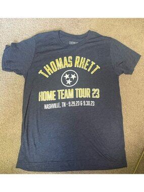 Thomas Rhett Home Team VHS Tour 2023 Nashville T-Shirt Size M Merch